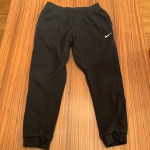 Nike Black Sweatpants- Youth Large